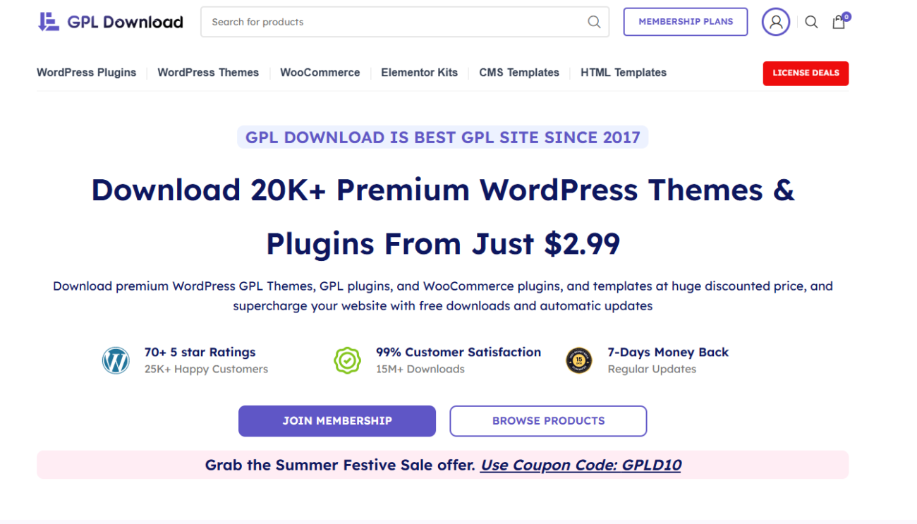 11 Best Gpl Sites To Download Wordpress Plugins And Themes (2025) Gpldownload.com-Best Gpl Site