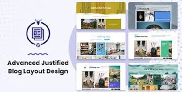 Advanced Justified Blog Design Layout