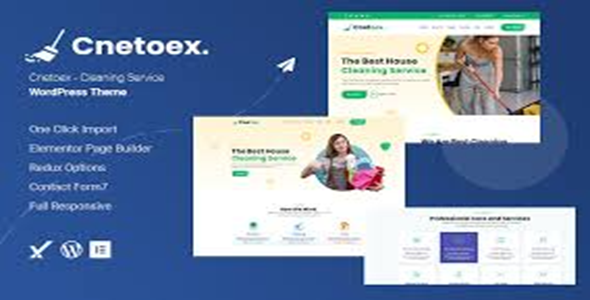 Cnetoex - Cleaning Service WP Theme