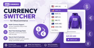 Currency Switcher for WooCommerce