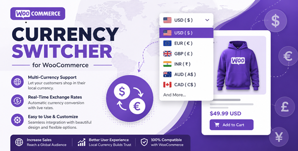 Currency Switcher for WooCommerce