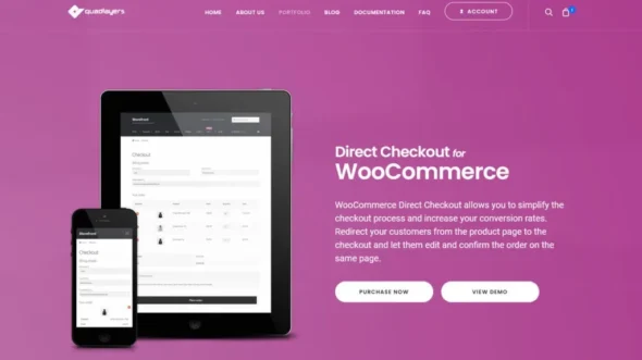 Direct Download for Woocommerce Wordpress Plugin