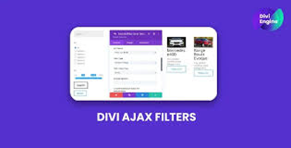 Divi Ajax Filter