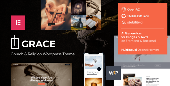 Grace - Church & Religion WordPress Theme