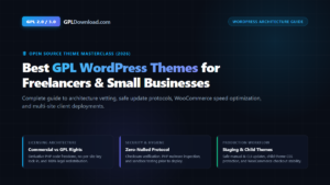 Best gpl wordpress theme guide for freelancers and small businesses 2026