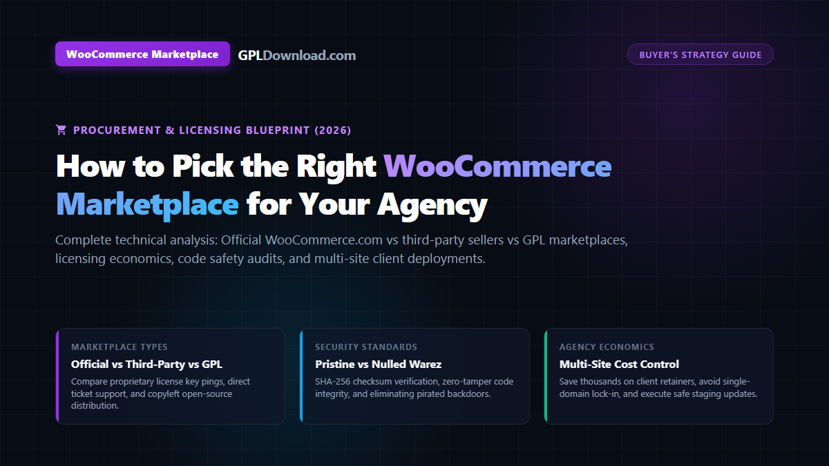 How to pick the right woocommerce marketplace for freelancers and agencies guide 2026